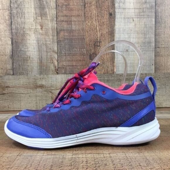 3/$20 Vionic Blue Agile Fyn Athletic Shoes Orthotic Womens 5 Lace Up Sneakers‎ - Picture 6 of 13